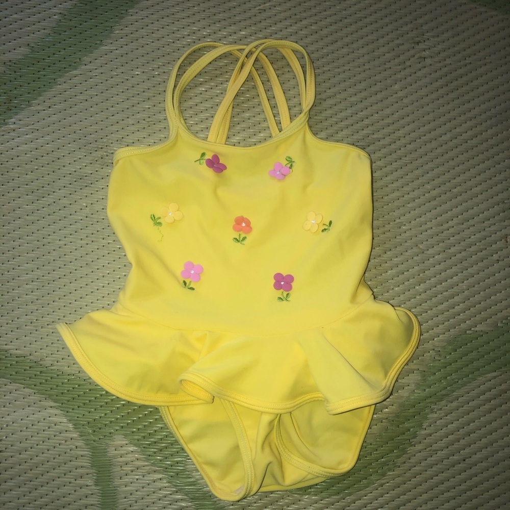 One piece bathing suit